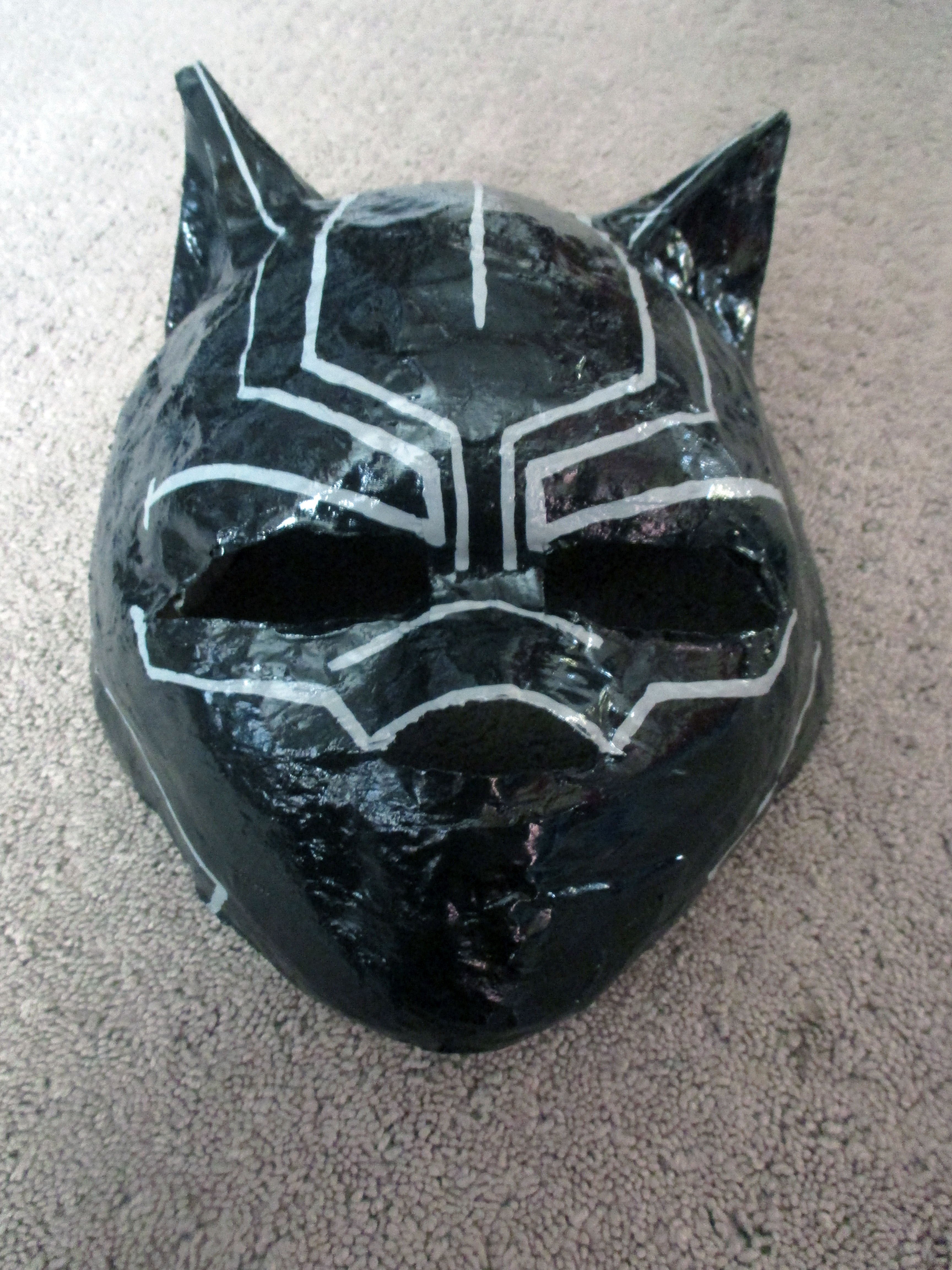 DIY Black Panther Mask